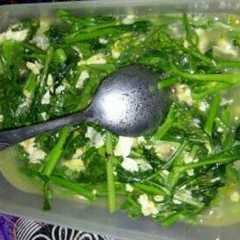 Tumis kembang caisin + telor রেসিপির প্রধান ছবি