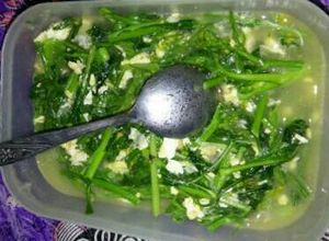 Foto resep Tumis kembang caisin + telor