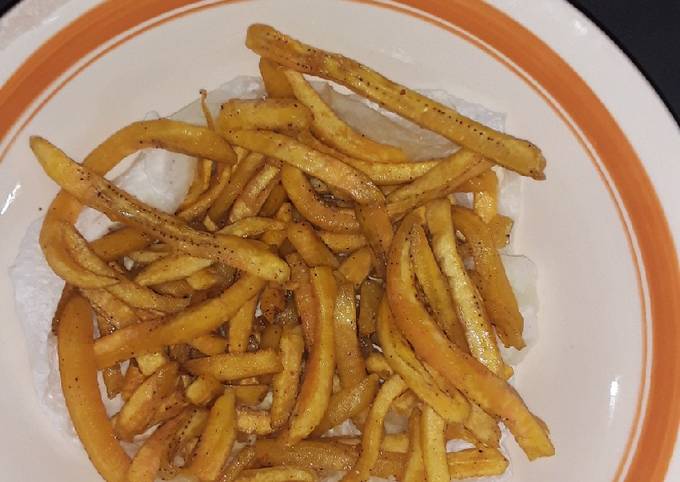 Simple Way to Make Favorite Banana(Matoke) fries