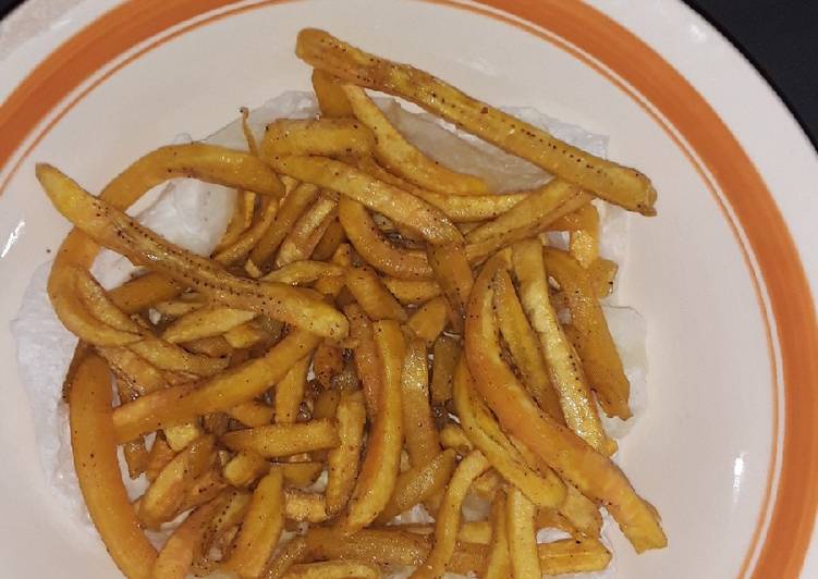 Banana(Matoke) fries