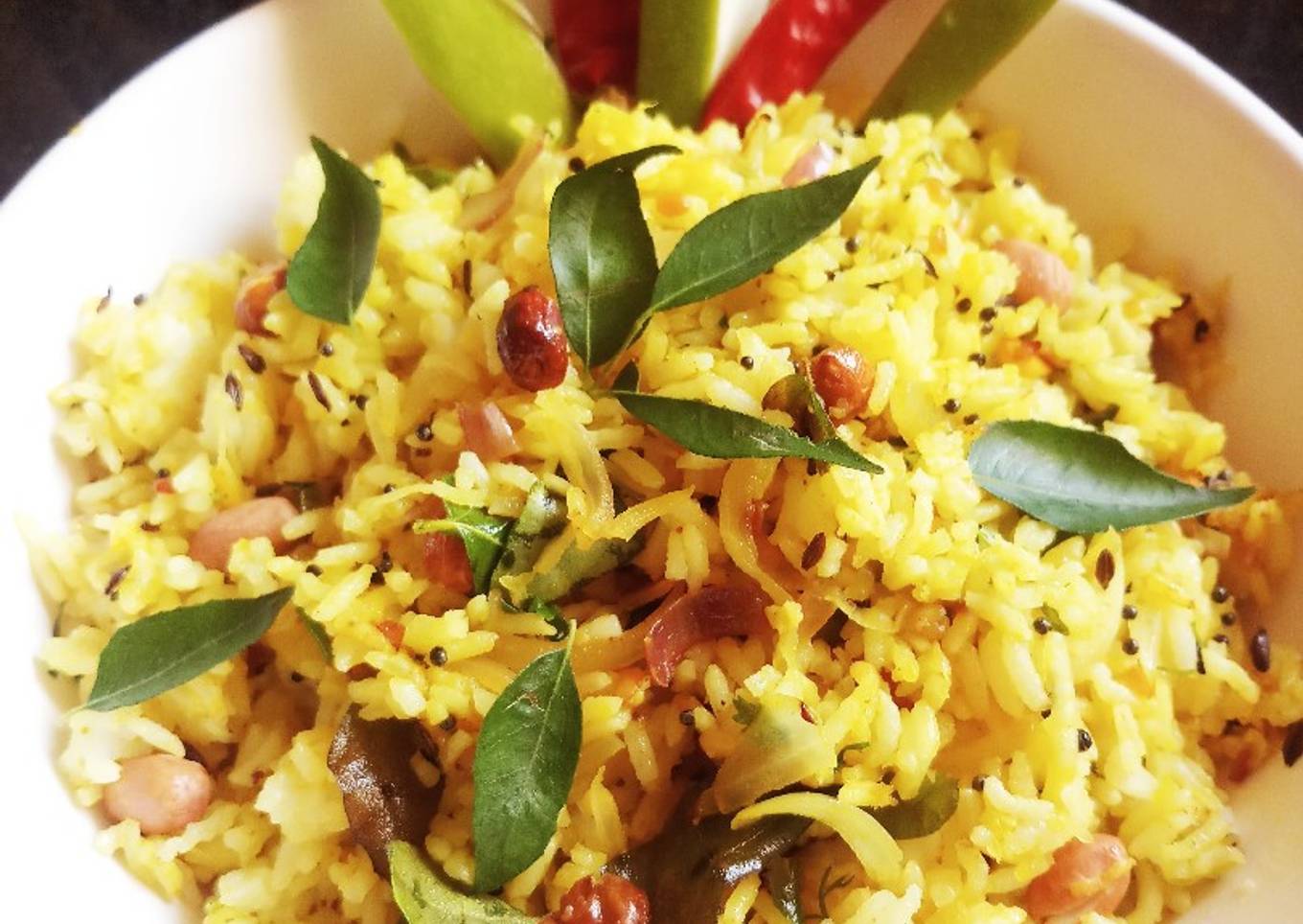 Raw mango pulav