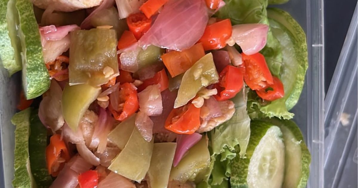 MENU DIET: Ayam Dabu Dabu & Mix Vegetables