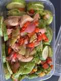 MENU DIET: Ayam Dabu Dabu & Mix Vegetables