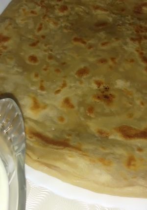 A picture of Qeema paratha.