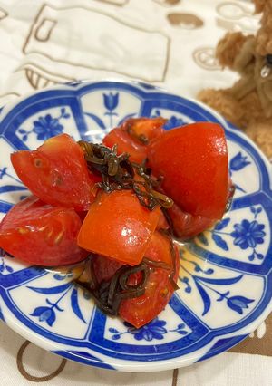 鹽昆布番茄 的食譜成品照片