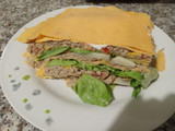 Lasaña fresca de atún