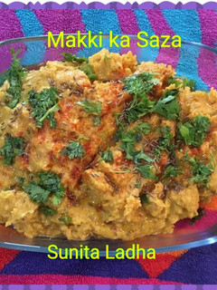 मक्की का साजा (makki ka saza recipe in Hindi) रेसिपी मुख्य फोटो