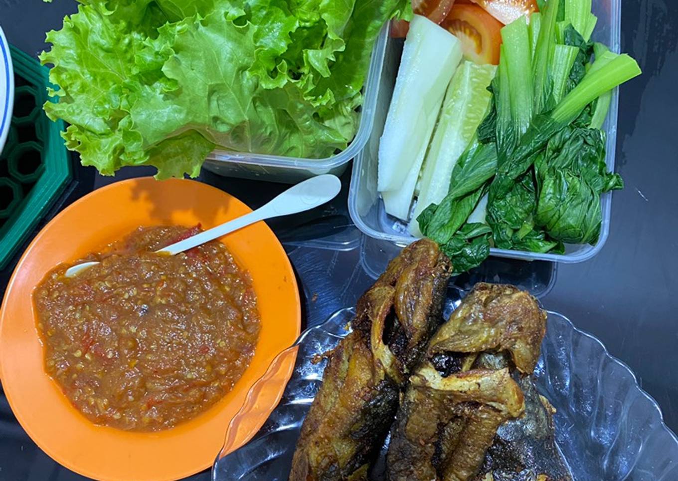 Pecel Lele ala Rumahan