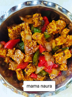 Foto resep (8). Tempe paprika