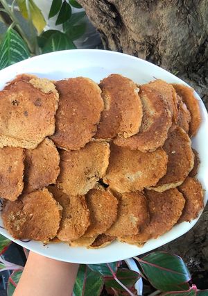 Hình của món PANCAKE YẾN MẠCH MẬT ONG 🍯.