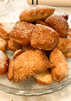 Foto resep Roti goreng wijen