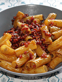 Una foto de Pasta en salsa teriyaki