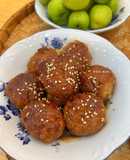 Thịt Băm Viên Sốt Nước Tương