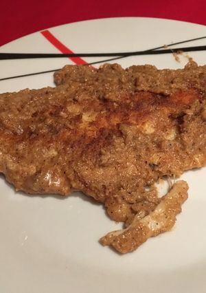 Una foto de Dorada en salsa de almendras