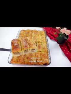 صورة لوصفة البوريك التركى باللحمه