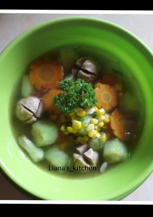 Foto resep Sup Oyong Jagung