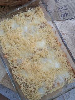 Foto resep Cheesy Beef Burritos