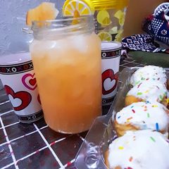 A picture of Mango Slush 🥭🥭.