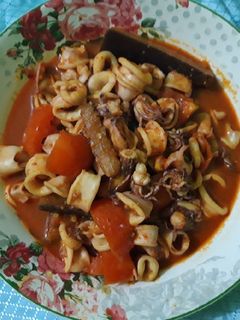 Foto resep Cumi Kuah Pedas