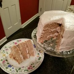 A picture of Strawberry Cake.