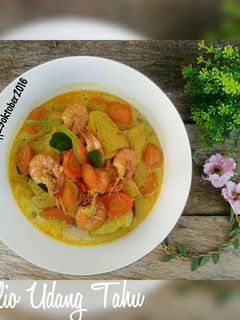 Foto resep Kalio Udang Tahu