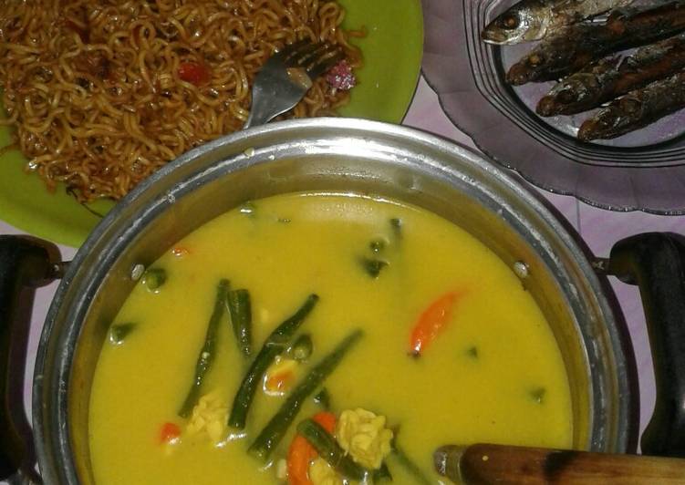 Lodeh kacang panjang tempe