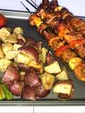 Brochetas de pollo