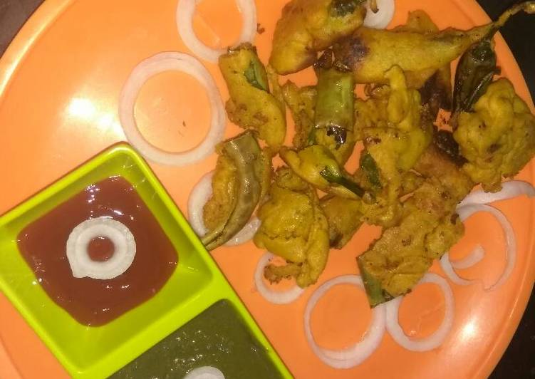 Recipe of Speedy Cut mirchi bhajji