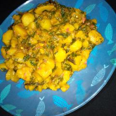 A picture of Yam porridge.