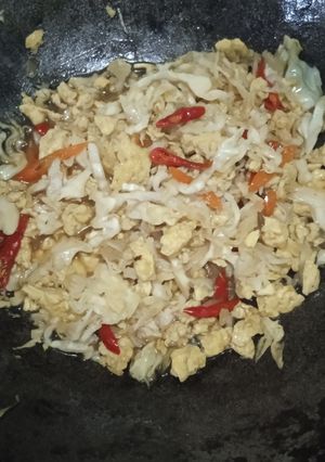 Foto resep Orak Arik Telur Kobis
