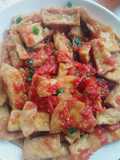 Đậu hủ sốt cà chua (món chay)