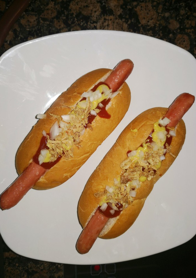 Una foto de Perritos calientes