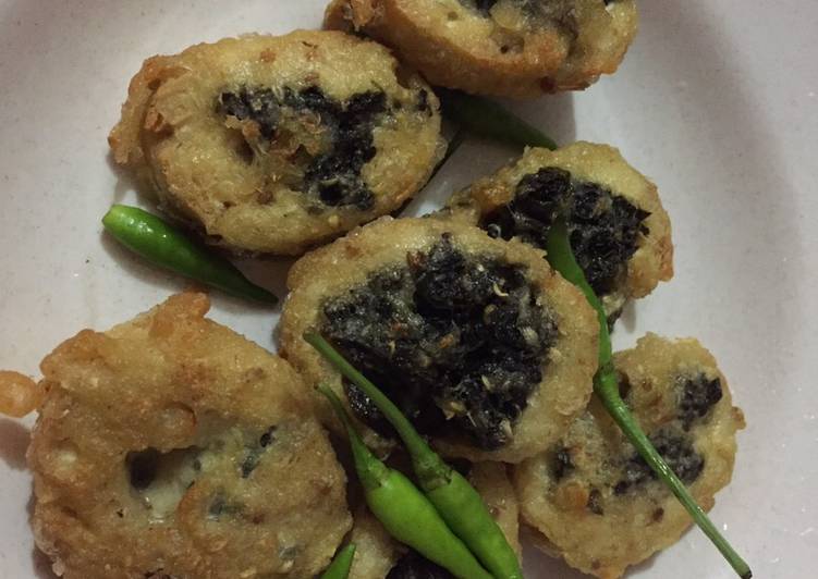Rolade tahu isi daun singkong