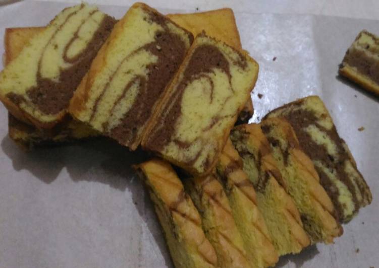 Bagaimana Menyiapkan Marmer cake yang Bikin Ngiler