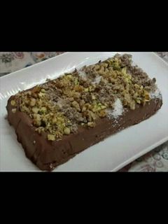صورة لوصفة كيك البسكويت البارد