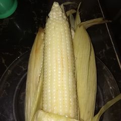 A picture of Boiled maize#4week challenge.