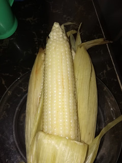 A picture of Boiled maize#4week challenge.