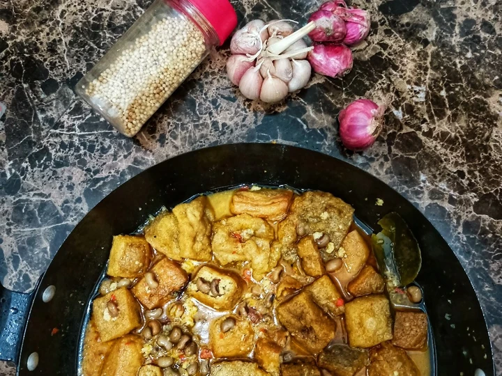 Cara Mudah Membikin Resep Krecek tahu kacang tolo yang Bisa Manjain Lidah Anti Ribet, Bisa Manjain Lidah