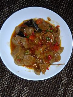 Foto resep Bakso mercon (pedas manis)