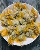 Há cảo nhân ức gà nấm kim châm..