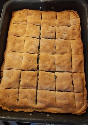 Spanakopita With Store Bought Country Style Phyllo Dough Recipe By ...