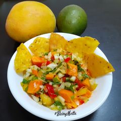 A picture of Mango Salsa.