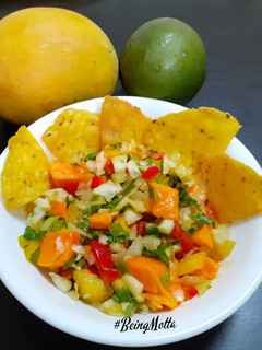 A picture of Mango Salsa.