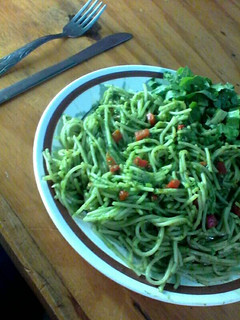 Una foto de Pasta vegetariana