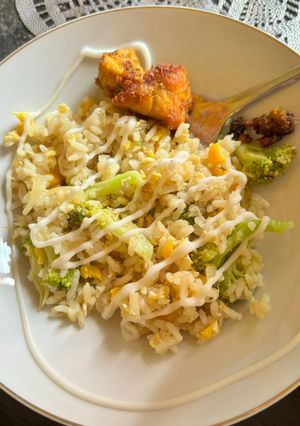 Foto resep Nasi goreng brokoli telur
