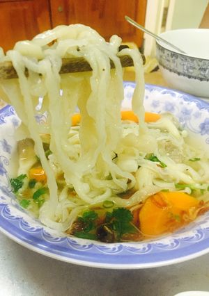 Hình của món Mì phúc kiến (mì trứng).