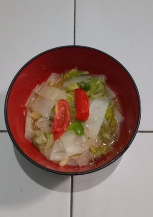 Foto resep Tumis sawi putih