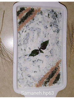 عکسی از دستور بورانی اسفناج 🌺