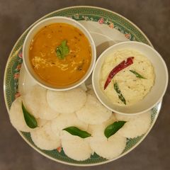 A picture of Steam Idli.