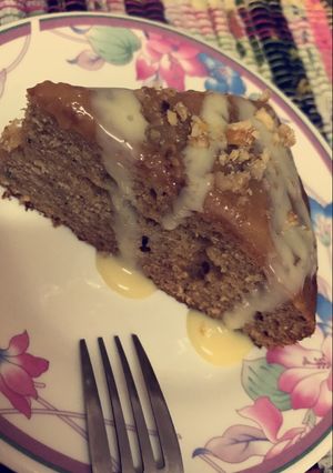 صورة لوصفة كيكة تمر